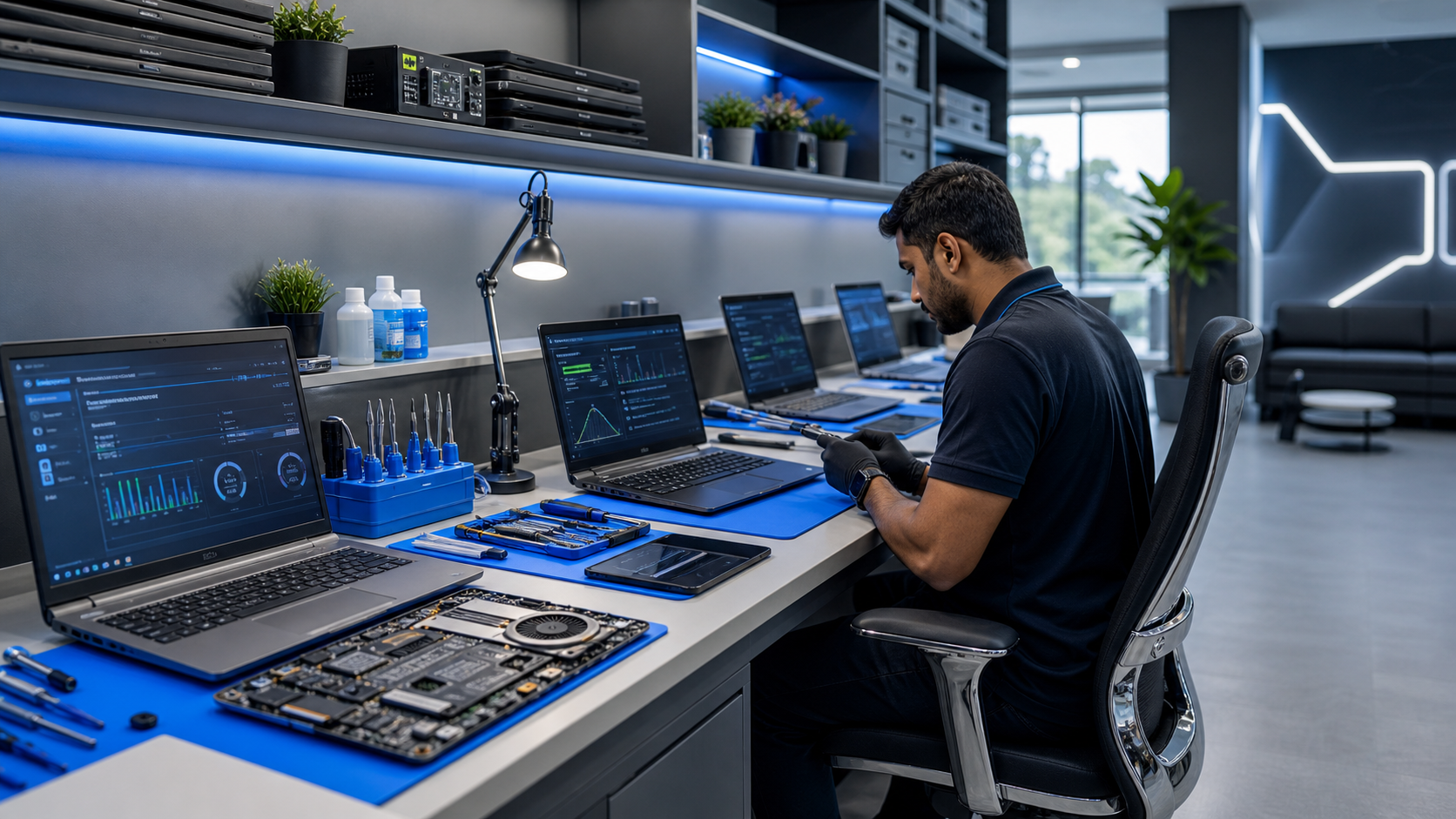 A cleaner, faster way to repair laptops.